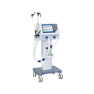 普澳PA-900A型呼吸机（采用轻触按钮设置参数，容量和压力呼吸模式，内置双流量传感器，支持容量和压力双触发，适用于临床呼吸抢救和治疗。）