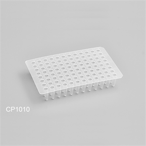 0.1ml白色PCR无裙边96孔板CP1001（无DNA酶和RNA酶，无DNA和RNA）