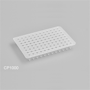 0.1ml透明PCR无裙边96孔板CP1000