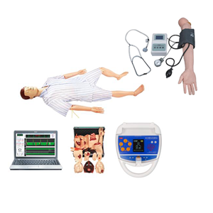 知能医学BIX/ALS1300综合急救护理训练模拟人（AED、、CPR、血压、创伤四合一）