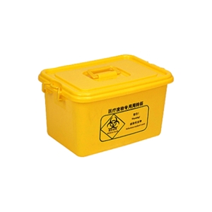 医疗废物周转箱医疗垃圾转运运转箱黄色100L