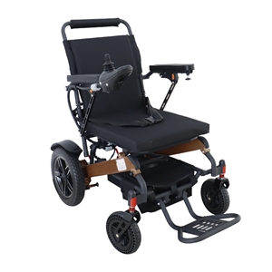 MFN803F电动轮椅（电动后躺模式，车身手动快速展开与折叠。锂电池持久续航。）