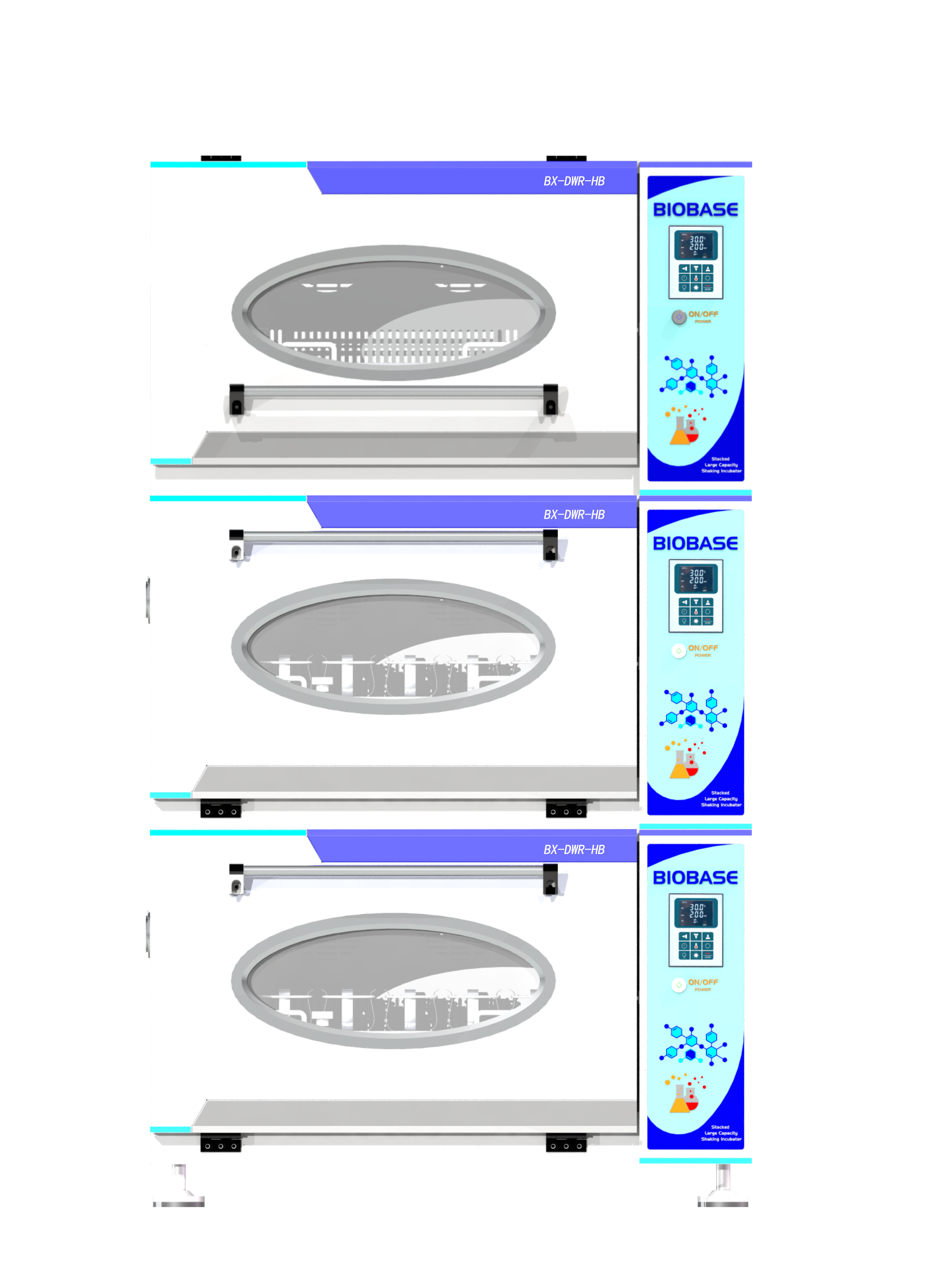 叠加卧式恒温摇床BJPX-SDW10-L